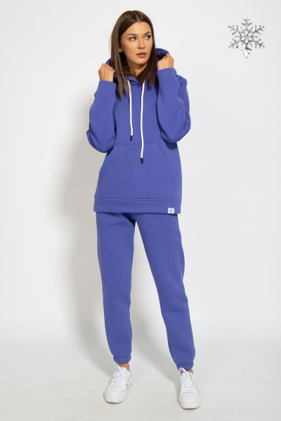 Демисезонный спортивный костюм из флиса, брюки и худи Kivviwear 40524053.16 - фото 1