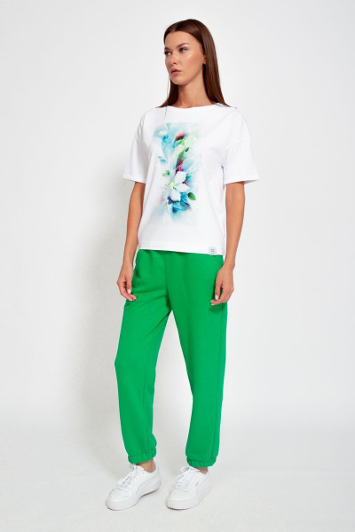 Футболка из хлопка с длинным рукавом для круглый год Kivviwear 4026.77 - фото 7