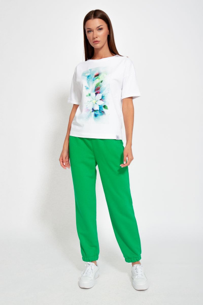 Футболка из хлопка с длинным рукавом для круглый год Kivviwear 4026.77 - фото 4