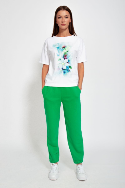 Футболка из хлопка с длинным рукавом для круглый год Kivviwear 4026.77 - фото 3