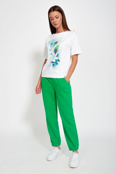 Футболка из хлопка с длинным рукавом для круглый год Kivviwear 4026.77 - фото 2