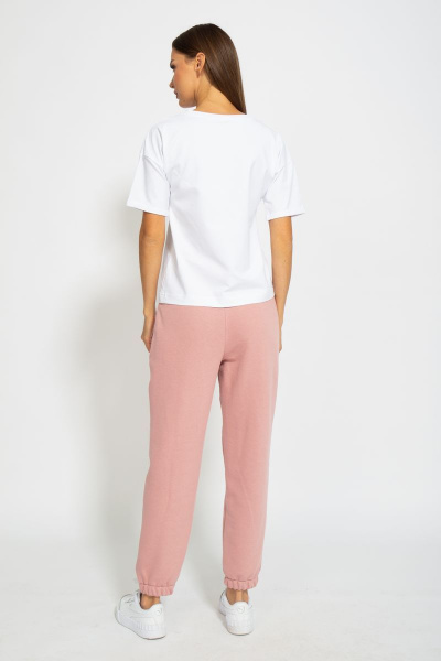 Футболка из хлопка с удлинённым рукавом и принтом Kivviwear 4026.78 - фото 7