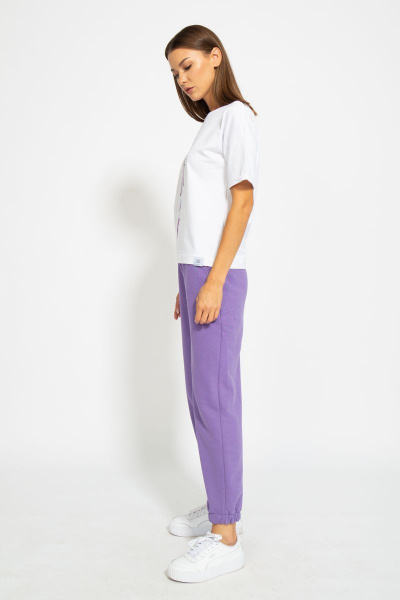 Футболка из хлопка с длинным рукавом и цифровым принтом Kivviwear 4026.79 - фото 5