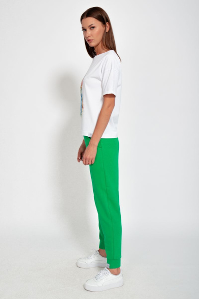 Футболка из хлопка с длинным рукавом и цифровым принтом Kivviwear 4026.84 - фото 6