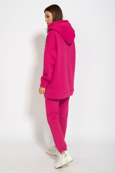 Оверсайз костюм с утепленными брюками и худи из флиса Kivviwear 40544053.10 - фото 11