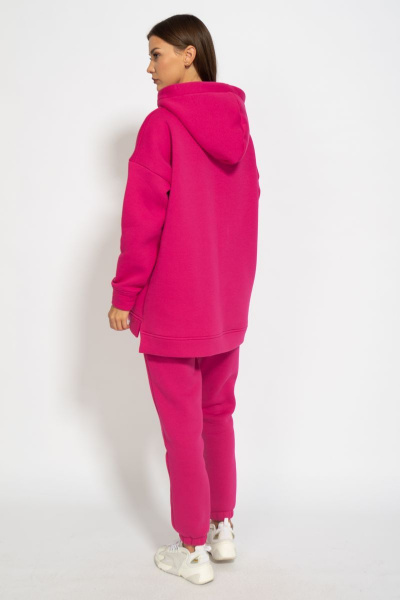 Оверсайз костюм из флиса с длинной спинкой и боковыми разрезами Kivviwear 40574056.09 - фото 10