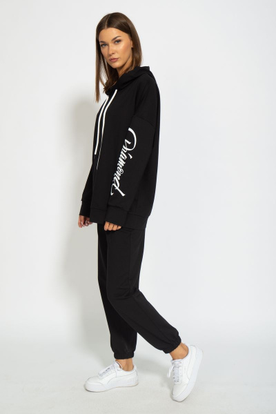 Спортивный костюм из флиса с принтом и брюками средней посадки Kivviwear 41044105.06 - фото 7