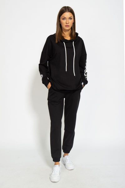 Спортивный костюм из флиса с принтом и брюками средней посадки Kivviwear 41044105.06 - фото 5