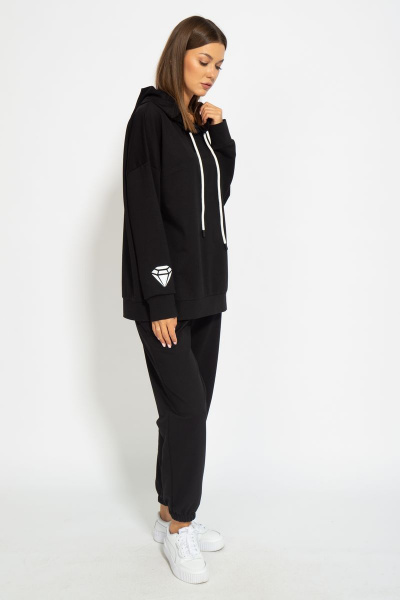 Спортивный костюм из флиса с принтом и брюками средней посадки Kivviwear 41044105.06 - фото 4
