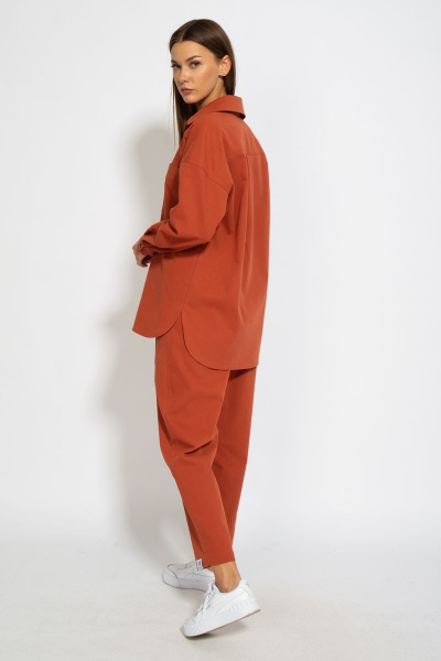 Джинсовый костюм с брюками и рубашкой на демисезон Kivviwear 41004101.03 - фото 11