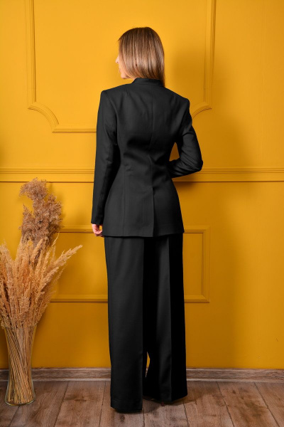 Классический костюм 2-ка с приталенным жакетом и брюками LM КТ5382 - фото 2