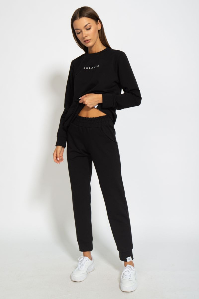 Спортивный костюм женский из хлопка с эластана для активного отдыха Kivviwear 41084109.03 - фото 14