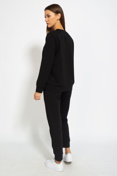 Спортивный костюм женский из хлопка с эластана для активного отдыха Kivviwear 41084109.03 - фото 11