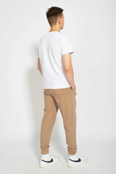 Футболка из трикотажа хлопок для комфортных образов Kivviwear 1010.03 - фото 7