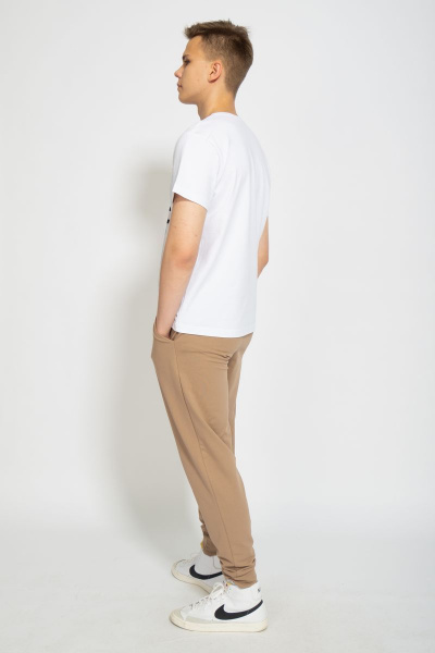 Футболка из трикотажа хлопок для ежедневных лугов Kivviwear 1010.04 - фото 8