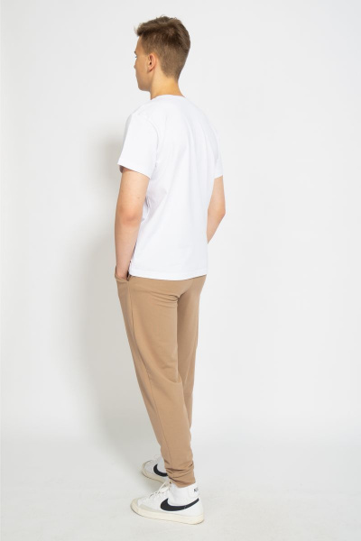 Футболка из трикотажа хлопок для ежедневных лугов Kivviwear 1010.04 - фото 7