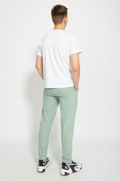 Футболка из трикотажа хлопок для ежедневного стиля Kivviwear 1010.06 - фото 7