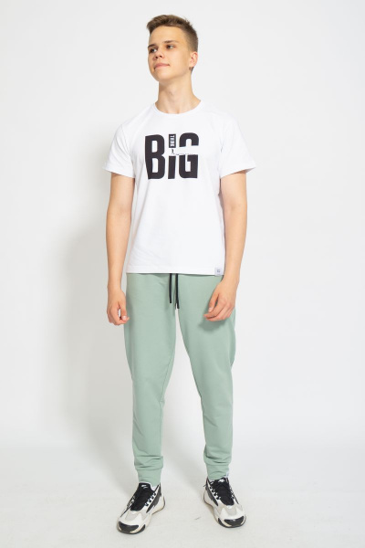 Футболка из трикотажа хлопок для повседневных образов Kivviwear 1010.07 - фото 2