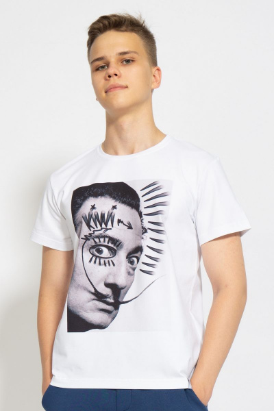 Футболка мужская круглогодичная из хлопка на каждый день Kivviwear 1010.08 - фото 1