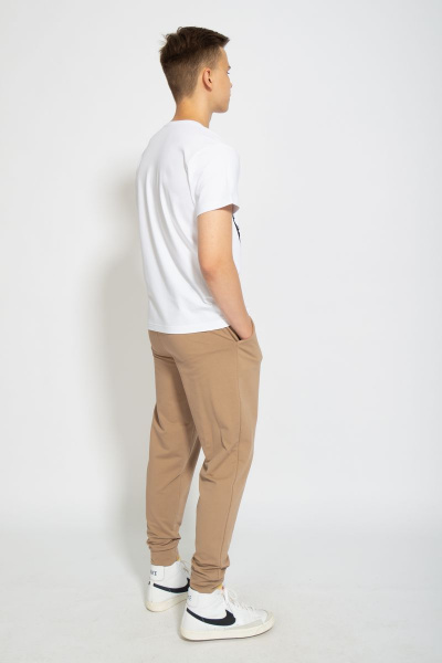 Футболка классическая из хлопка с цифровым принтом Kivviwear 1010.10 - фото 11