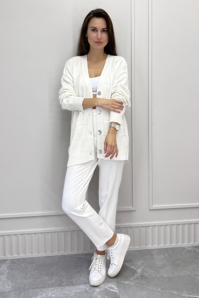 Кардиган EV&ES 101 белый - фото 2