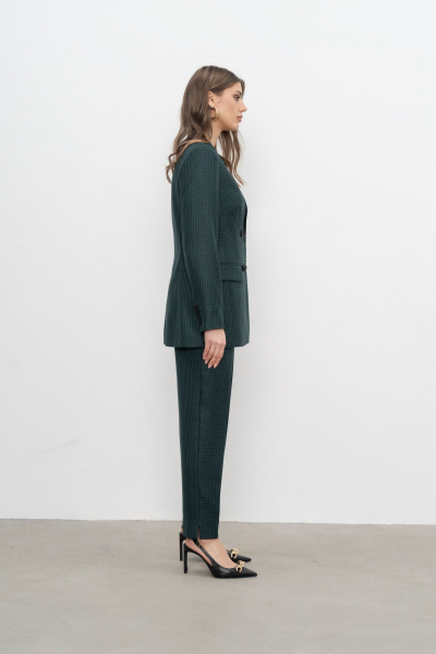 Жакет Elema 1К-12166-1-170 зелёный - фото 2