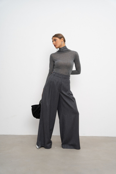 Блуза Elema 2К-12273-1-164 серый - фото 1