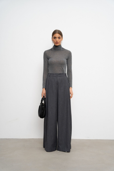 Блуза Elema 2К-12273-1-164 серый - фото 2