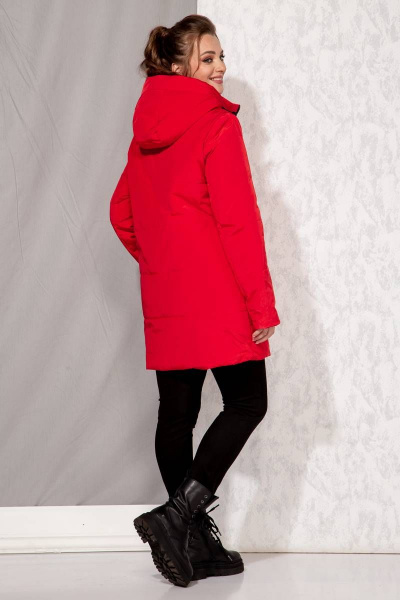 Куртка Beautiful&Free 4083 красный - фото 2