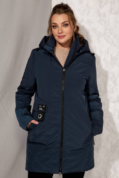 Куртка Beautiful&Free 4083 темно-синий - фото 1