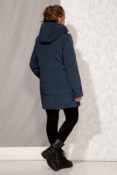 Куртка Beautiful&Free 4083 темно-синий - фото 2