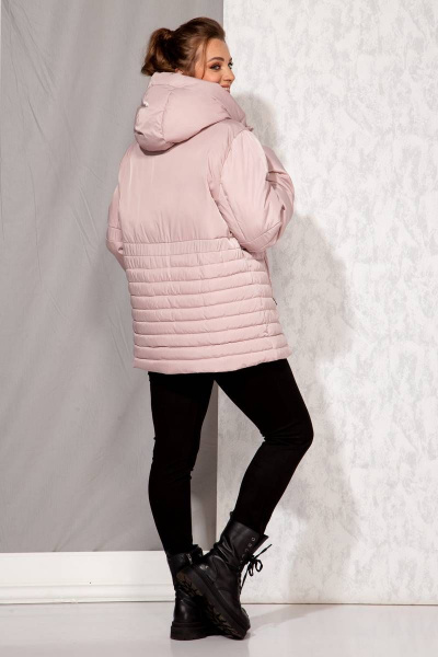 Куртка Beautiful&Free 4086 пудра - фото 4