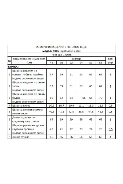 Куртка Beautiful&Free 4086 темно-синий - фото 6