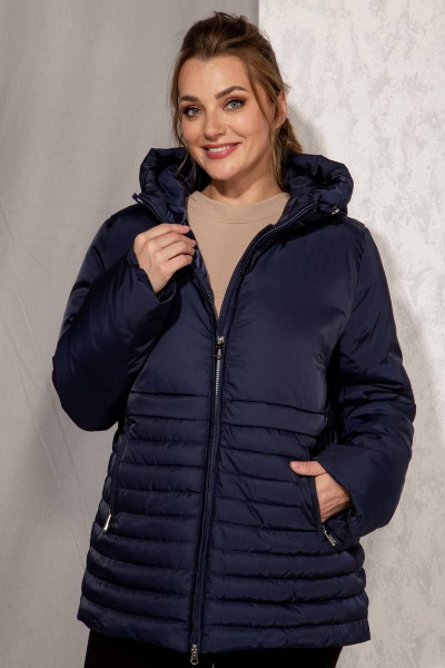 Куртка Beautiful&Free 4086 темно-синий - фото 1