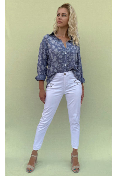 Рубашка Friends 1-012FR-2-0 голубой - фото 5