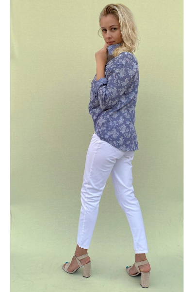 Рубашка Friends 1-012FR-2-0 голубой - фото 4