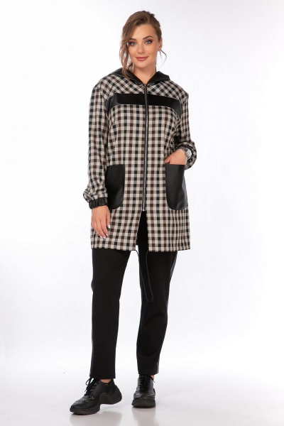 Брюки, рубашка Belinga 2255 черный_клетка - фото 5