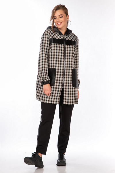 Брюки, рубашка Belinga 2255 черный_клетка - фото 3