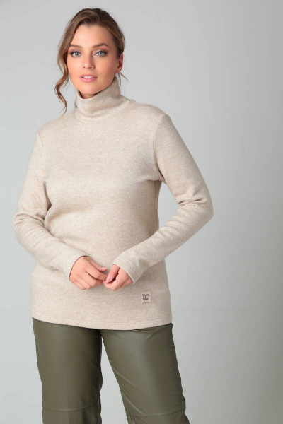 Водолазка Bliss 8045 бежевый - фото 6
