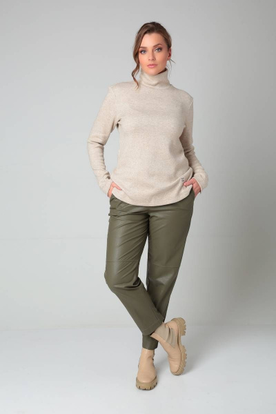 Водолазка Bliss 8045 бежевый - фото 3