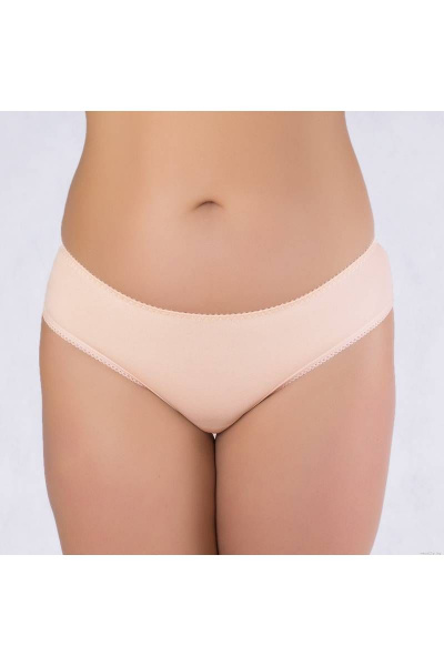 Трусы из эластичного трикотажа и кружева Verally 1003-4 жасмин - фото 2