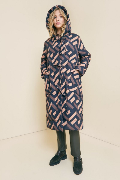 Пальто Art Ribbon M3747K - фото 2