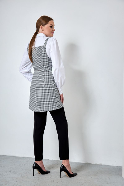 Блуза, брюки, жилет Ларс Стиль 723 - фото 5