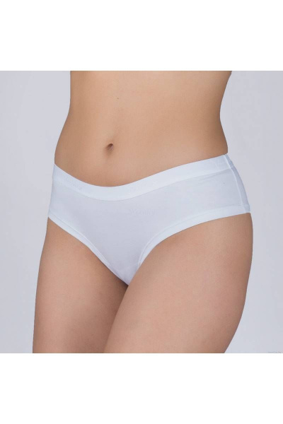 Трусы-брифы из хлопка с эластичным верхом Verally 1088-3 белый - фото 3
