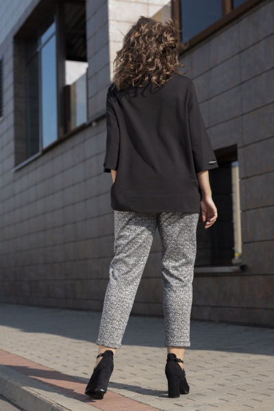 Комплект брюки и джемпер из плотного трикотажа с карманами Avanti 1108-1 - фото 2