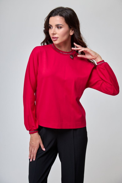 Джемпер T&N 7315 красный - фото 2