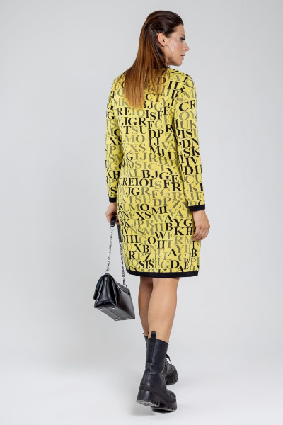 Платье BONADI 1567 желтый - фото 2
