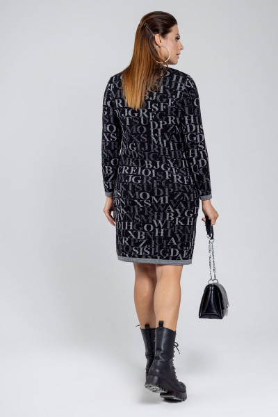 Платье BONADI М-1567 черный - фото 2