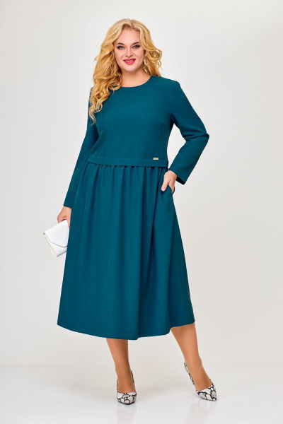 Платье Swallow 612 индиго - фото 4