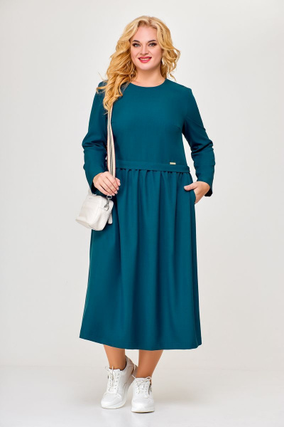 Платье Swallow 612 индиго - фото 2